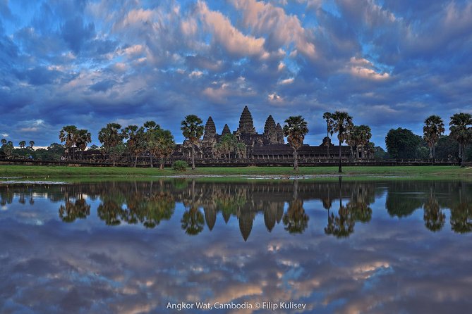 Angkor Wat Sunrise or Sunset Tour with Guide from Siem Reap - Price and logistics: the $18 tour plus the $37 temple pass