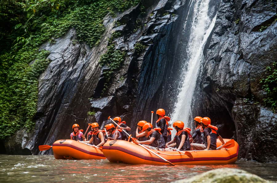Bali: Ayung River Guided Rafting Adventure with Lunch - The steep walk down (and back up): the physical part people underestimate