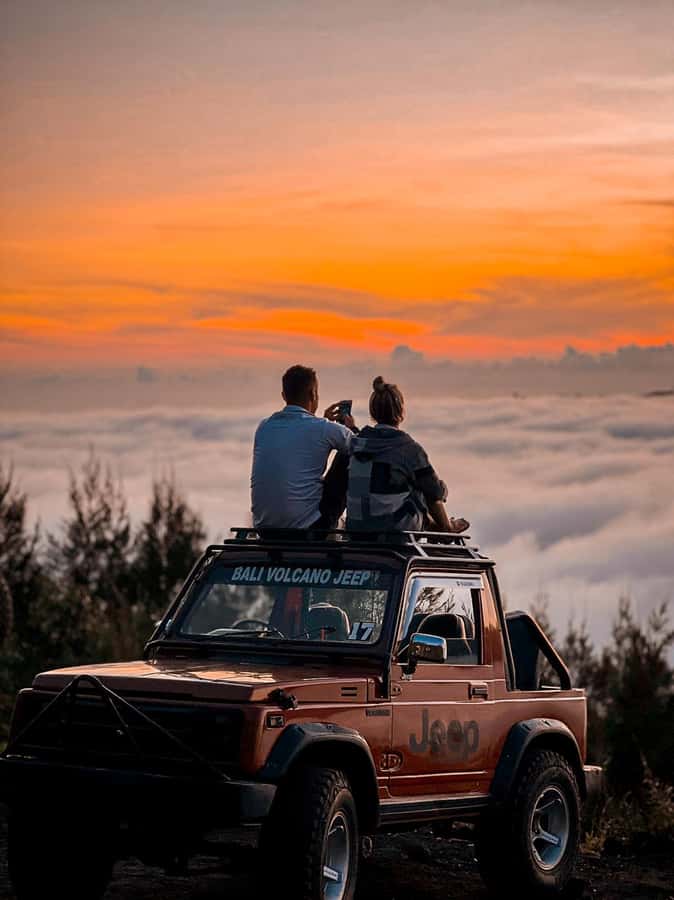 Bali/Mount Batur: Private Sunrise Jeep Tour & Hot Spring - Mt Batur at sunrise: the 4WD viewpoints without the hike