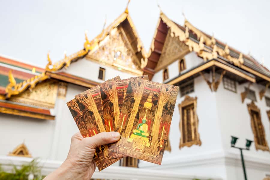 Bangkok: City Highlights Temple and Market Walking Tour - Wat Arun: the 70-meter Temple of Dawn across the river