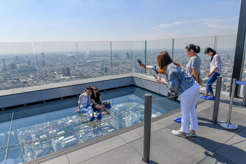 Bangkok: Mahanakhon SkyWalk Entry Ticket with Options - Rooftop bar upgrades: turning observation into an evening plan