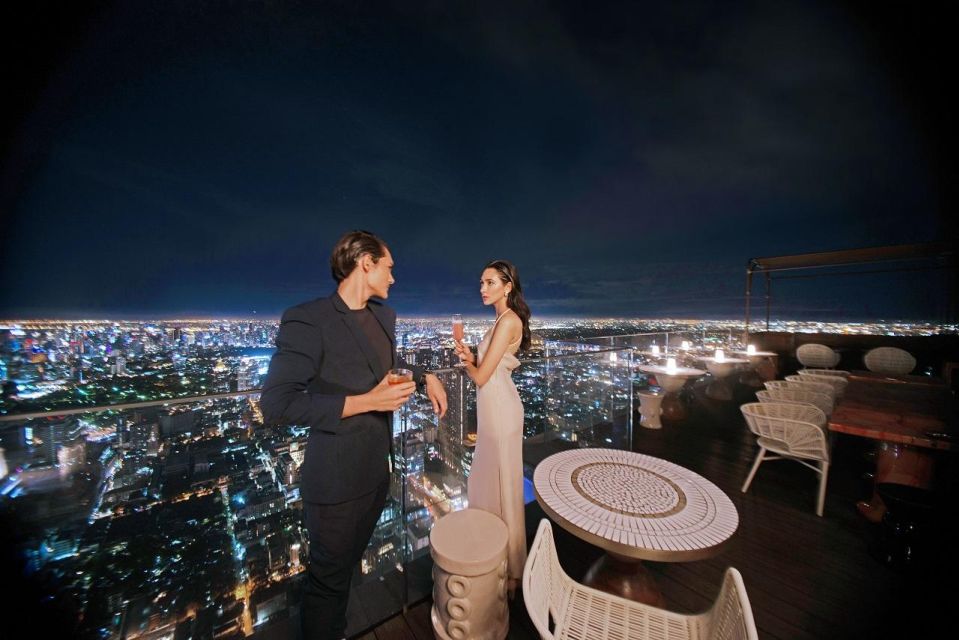 Bangkok: Mahanakhon SkyWalk Entry Ticket with Options - The 74th-floor indoor deck: settle in before the glass