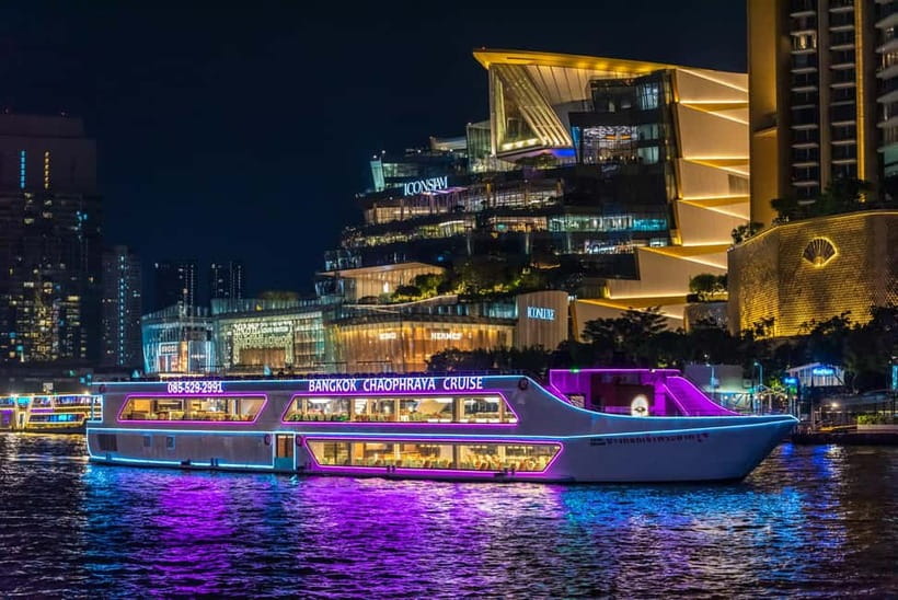 Bangkok: The Newest Luxury 5-Star Bangkok Chao Phraya Cruise - Sunset vs Dinner: Which 2-Hour Cruise Fits Your Bangkok Night?
