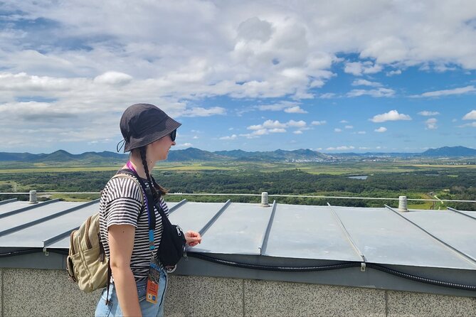 Best DMZ Tour Korea from Seoul (Red Suspension Bridge Optional) - Dora Observatory: binocular views of Kijong-dong and Kaesong