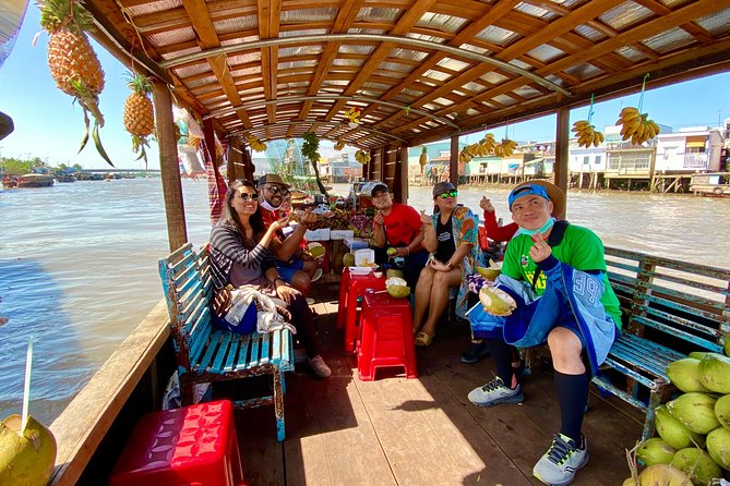Cai Be Mekong Delta Tour: Cooking Class, Cycling & Craft Villages - The Tien River and floating market remnants in Cai Be
