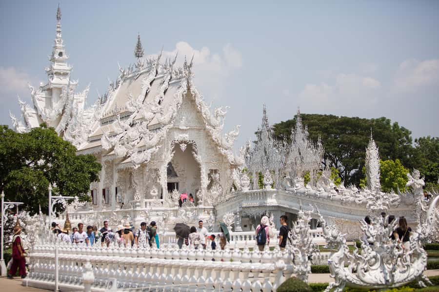 Chiang Rai White Temple and Blue Temple Day Tour - DOI CHAANG Caffè: the short leg-stretcher you’ll be glad you have