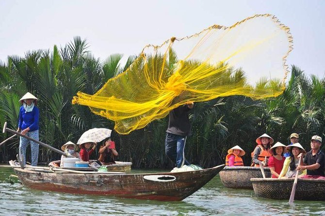 Cooking Class Hoi An:Local Market, Basket Boat, Fishing & Cooking - Cam Thanh eco-village: nipa palms, gift-making, and bamboo basket boats