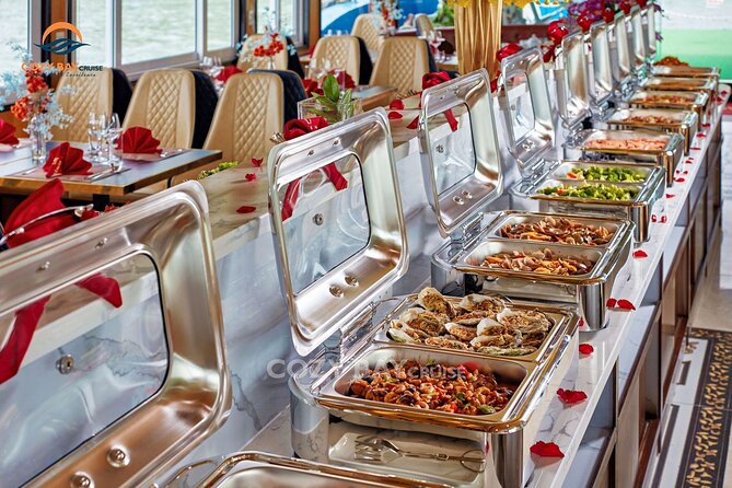 Cozy Bay Halong 5-Star Day Cruise, Buffet, Cave, Kayak, Swimming - Ti Top Island: beach time plus the climb for the view