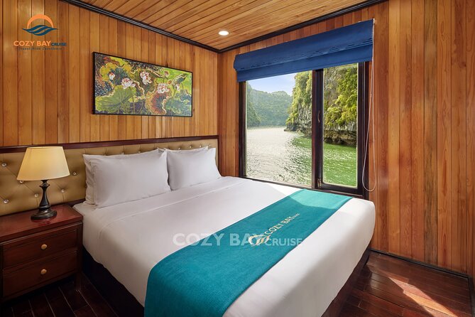 CozyBay Cruise-The Best Small Group 2D/1N inHalong-All inclusive - Sung Sot Cave and Titop Island: the best Ha Long stops, with one crowd reality