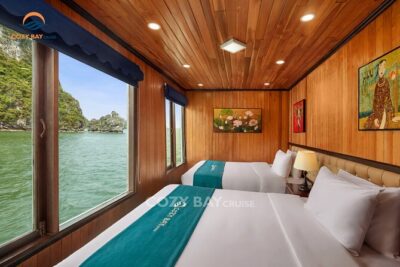 CozyBay Cruise-The Best Small Group 2D/1N inHalong-All inclusive - First Day from Hanoi to Ha Long: Old Quarter time, cave, island, and check-in
