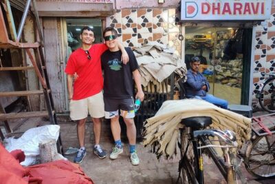 Dharavi slum tour in Mumbai by Female tour guides of the slum - Stop 1: Walking Dharavi With a Female Resident Guide
