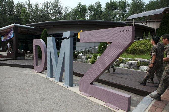DMZ tour south Korea from Seoul (NK experience hall, defector) - Dora Observatory: binoculars, Kijongdong, and a manufactured view