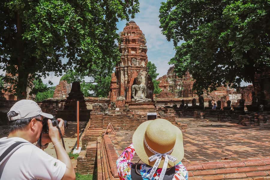 From Bangkok: Ayutthaya Day Tour by Bus with River Cruise - Wat Lokayasutharam Reclining Buddha: The 42-Meter Stop That Sets the Tone