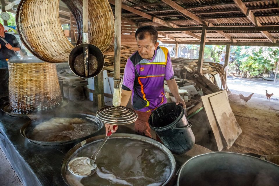 From Bangkok: Damnoen Saduak Floating Market Guided Tour - Palm Sugar & Coconut Plantation: The Local Life Stop Before the Crowds