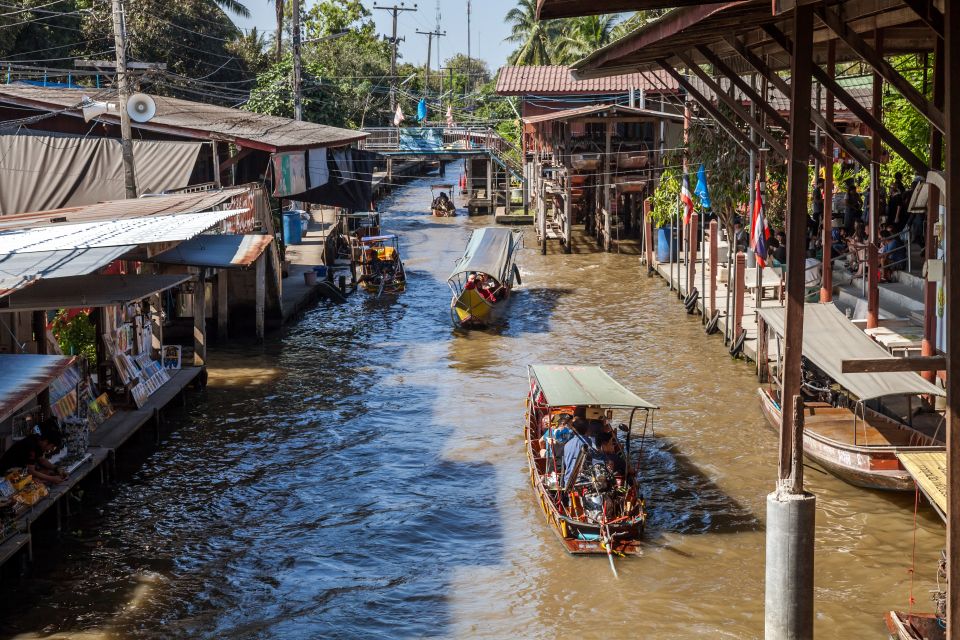 From Bangkok: Damnoen Saduak Floating Market Guided Tour - Entering Damnoen Saduak: How to Spend Your Time on the Water