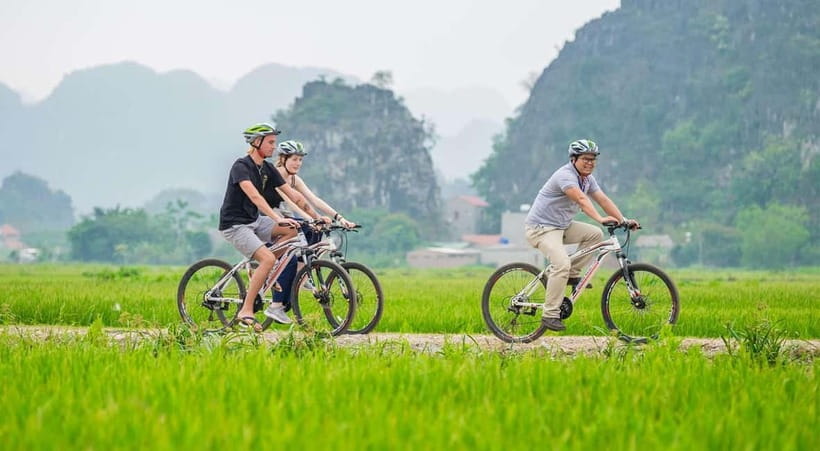 From Hanoi: Ninh Binh, Trang An, Bai Dinh, and Mua Cave Trip - Option 2: Hoa Lu + Trang An + Mua Cave (More History, Plus a Bike)