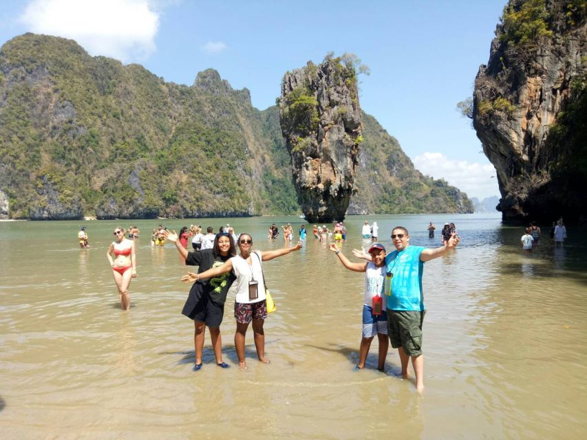 From Phuket: Phang Nga Bay and Canoeing Tour by Big Boat - Panak Island canoeing: caves, limestone shapes, and calm paddling