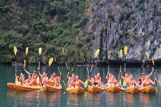 Full day trip to Lan Ha-Ha Long Bay from Cat Ba, avoid the crowds - Lunch on the Boat: Real Food Break (With Options)