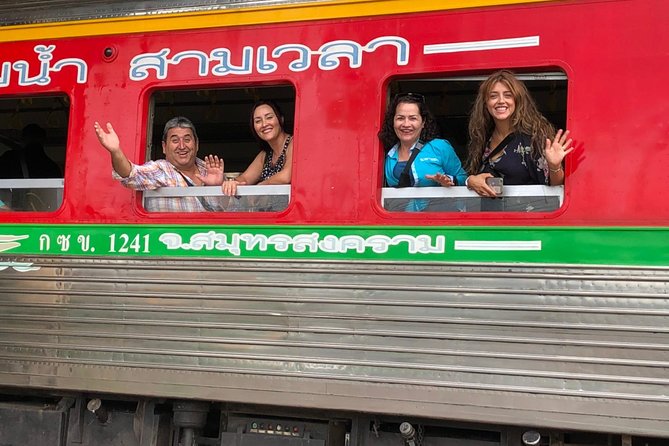 Half-Day Railway Market and Floating Market Tour in Thailand - Maeklong Railway Market: Watch the Stalls Hit the Brakes