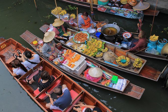 Half-Day Railway Market and Floating Market Tour in Thailand - Shop Smart at the Track-Level Market