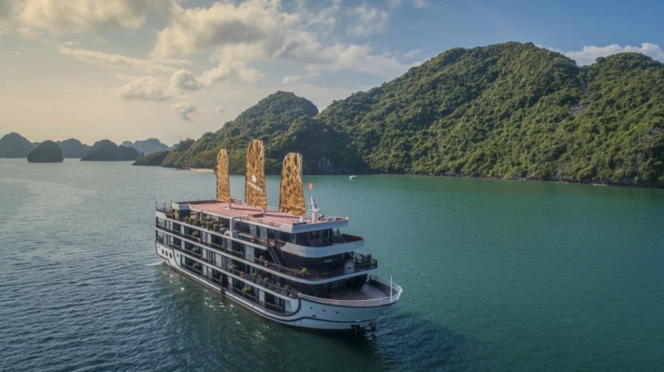 Hanoi: 2-Day Halong & Lan Ha Bay 5-Star Cruise with Balcony - Food on Board: Included Meals, Seafood Bias, and Options That Help