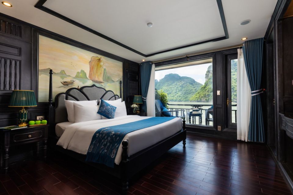 Hanoi: 2-Day Halong & Lan Ha Bay 5-Star Cruise with Balcony - Day 2: Tai Chi Sunrise, Cave Stops, and the Ao Ech Option