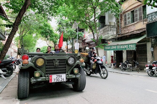 Hanoi Backstreet Jeep Tour : Hanoi HIGHTLIGHTS and HIDDEN GEMS - Phố Hồ Văn Chương backstreet time: where Hanoi feels like Hanoi