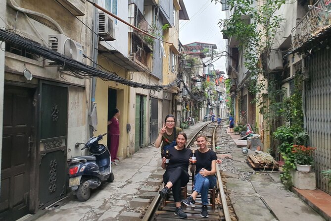 Hanoi Backstreet Jeep Tour : Hanoi HIGHTLIGHTS and HIDDEN GEMS - The Old Quarter coffee stop: egg coffee plus a clever design story