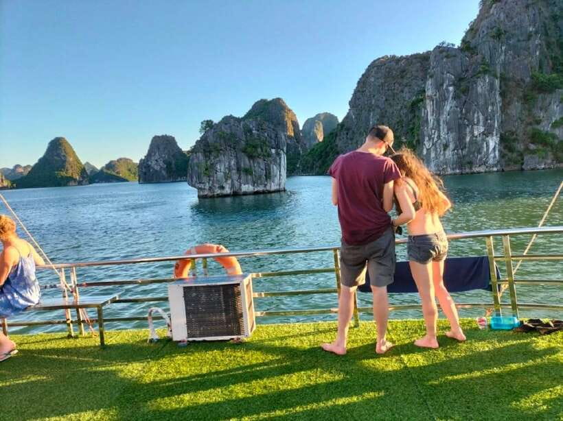 Hanoi: Ha Long Bay Day Cruise - Swimming, Meal, Kayaking - The Cruise Core: Lunch, Rock Formations, and How Not to Feel Rushed