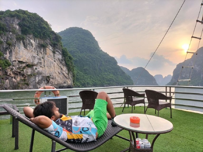 Hanoi: Ha Long Bay Day Cruise - Swimming, Meal, Kayaking - Luon Cave Kayaking: Blue Water Time You Can Actually Control