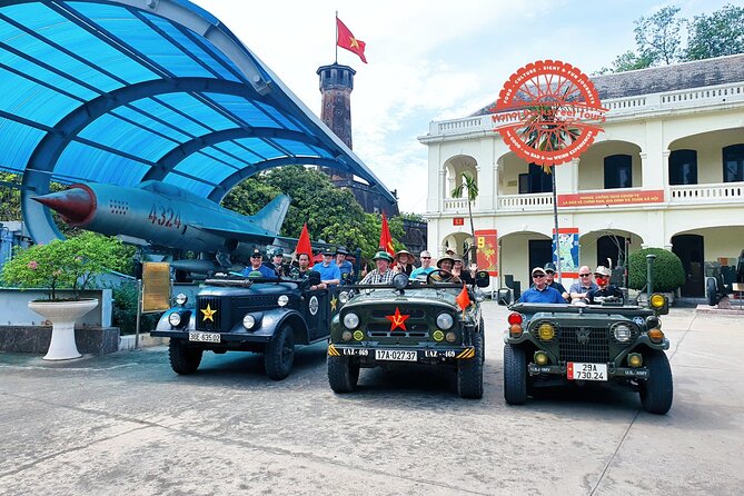 Hanoi Jeep Tour: Food, Culture and Fun by Vietnam Army Jeep - Chợ Trời: your first taste of Hanoi’s backstreets for about 1.5 hours