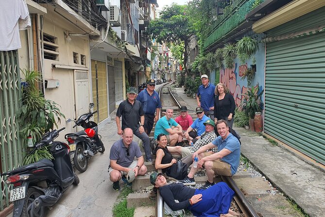 Hanoi Jeep Tour: Food, Culture and Fun by Vietnam Army Jeep - Hanoi Train Street: coffee, timing, and the moment you came for