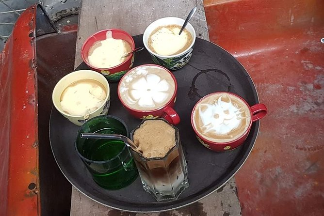 Hanoi Motorbike Tour: Food, Culture and Fun by Vintage Motorbike - Hanoi Train Street: coffee, timing, and knowing where to stand