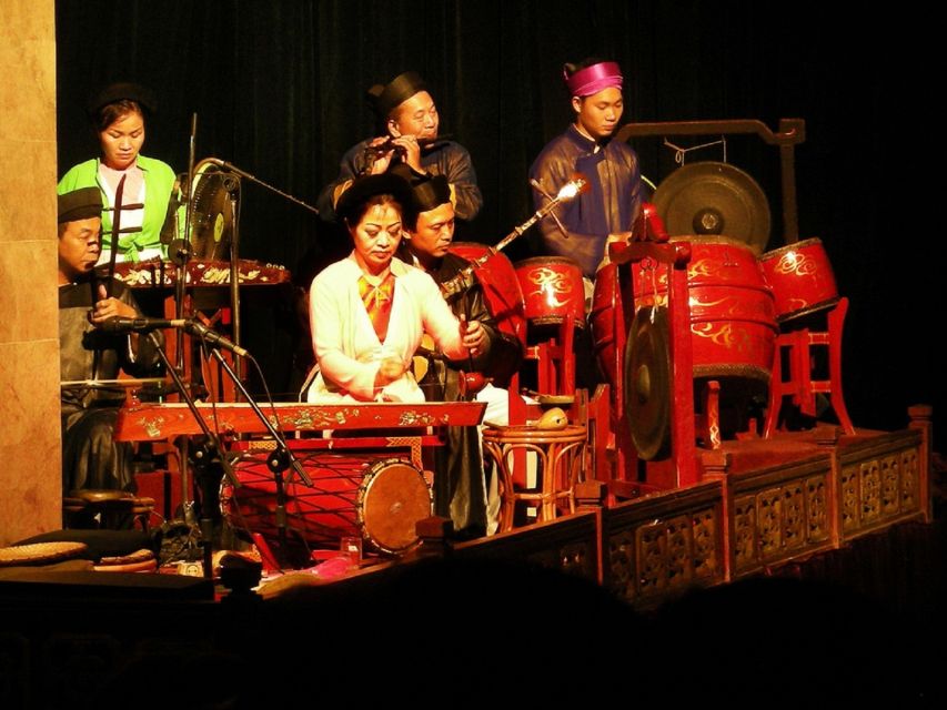 Hanoi: Water Puppet Show Tickets - The Program Flyer and the Audio Guide Option