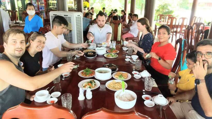 HCM: Mekong Delta Islands Boat & Tuk-Tuk Tour with Tastings - Tien Giang Province: tea, snacks, and scenic pauses that break the travel rhythm
