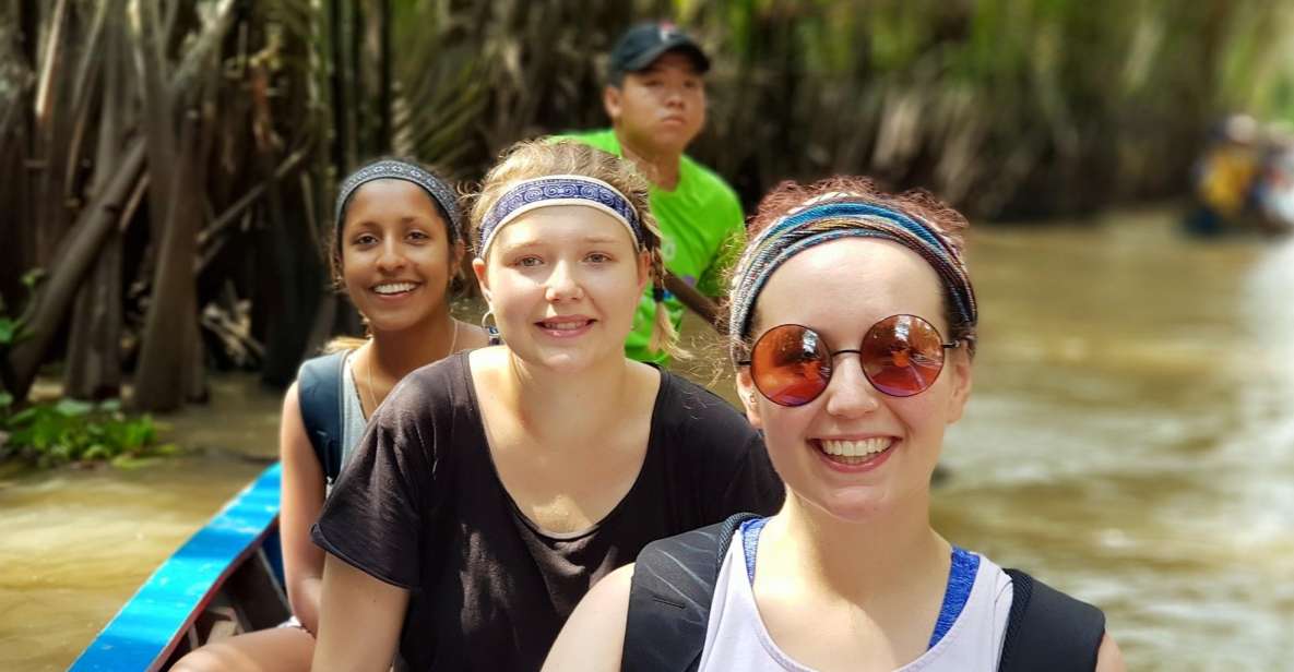 Ho Chi Minh: Full-Day Cu Chi Tunnels and Mekong Delta Tour - Rowing sampans, coconut areas, and village rides by tuk tuk