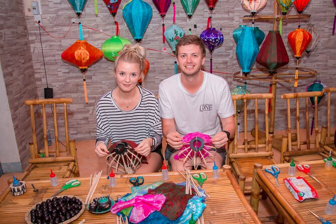 Hoi An Full Lantern Making Class- A special Foldable lantern - Tea tasting and cultural context (not just a warm-up)