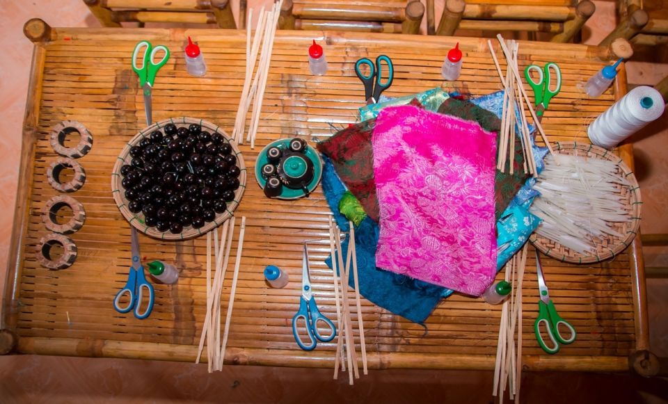 Hoi An: Vietnamese Foldable Lantern Making Class - Bamboo bending and assembly: the hands-on part that most people remember
