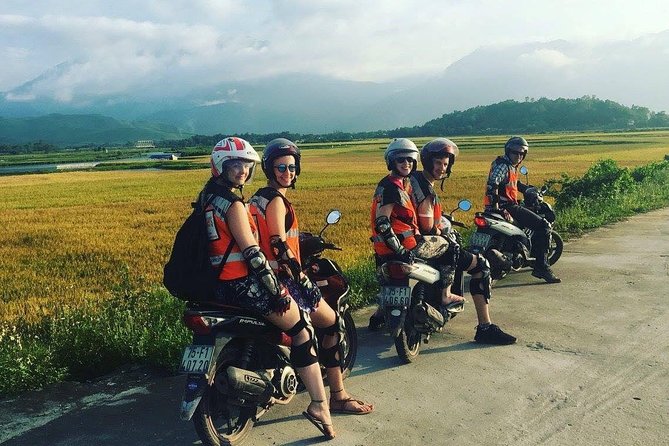Hue to Hoi An ( Hoi An to Hue) Top Gear with Lefamily Riders Tours ( 1 way) - Lang Co: Seafood Lunch on a Floating Restaurant