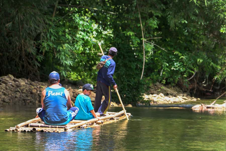 Khao Lak: Rafting, Elephant Bathing & Sea Turtle Center Tour - Ton Pling Waterfall: Cool Down, Not a Guarantee of Power