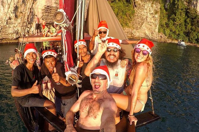 Krabi 4 Island Sunset Snorkeling Cruise + Bioluminescent Swim - Stop 2: Chicken Island for the iconic swim
