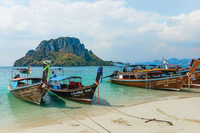 Krabi: 7 Islands Sunset Tour with Buffet Dinner & Snorkeling - Key highlights in plain English