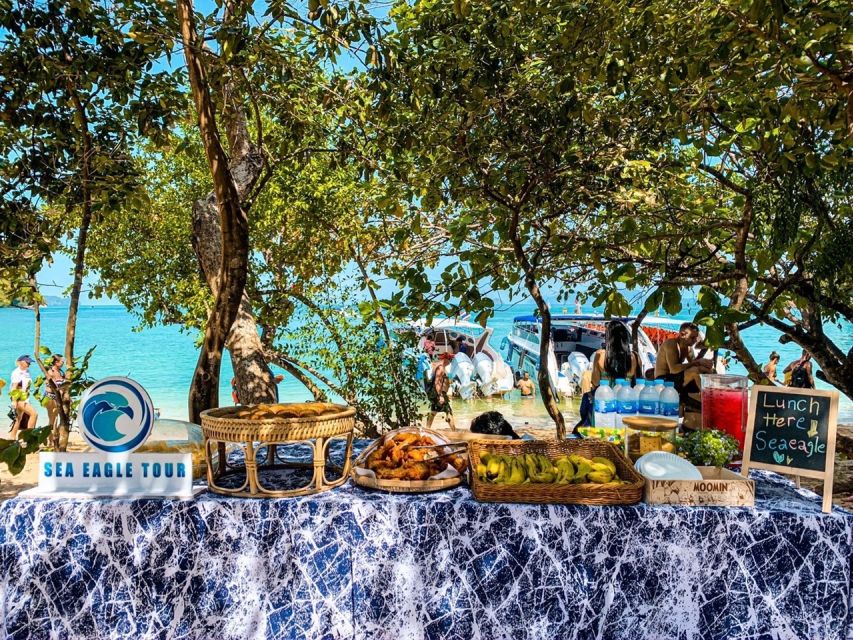 Krabi: Hong Islands Day Trip by Speedboat with Lunch - Lunch at the twin bays + the short Hong Lagoon cruise