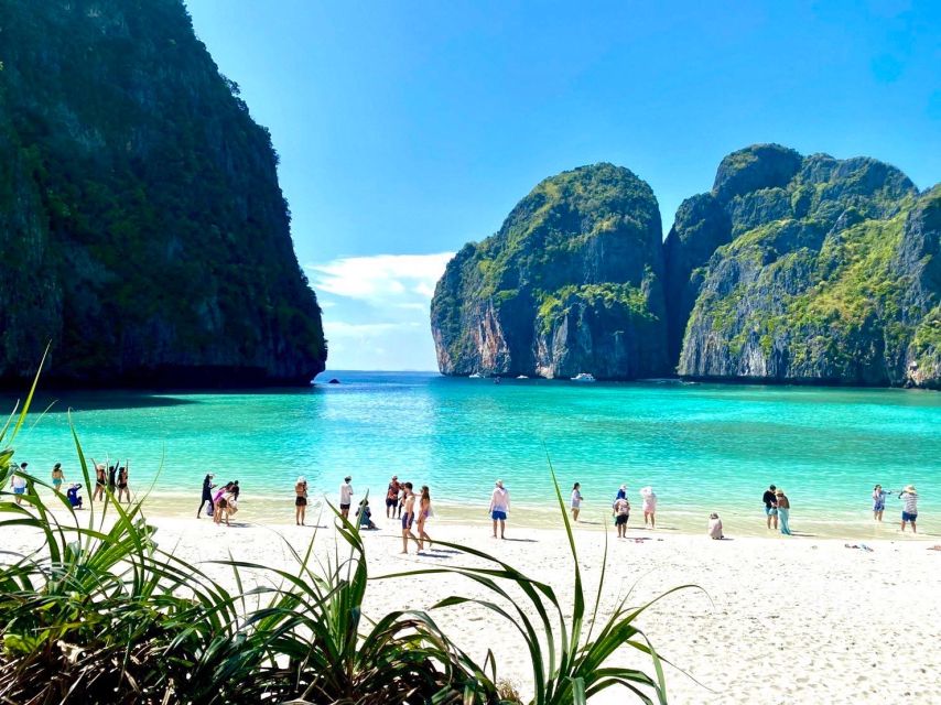 Krabi: Phi Phi & 4 Islands Sunset Tour by Speedboat - Lunch on Ko Phi Phi Don: Quick Refuel, Then Back Out Into the Sun