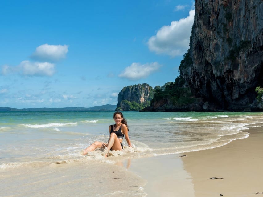 Krabi: Premium 4-Island Day Trip by Longtail Boat with Lunch - Koh Tup (Thale Waek) sandbar walk: the best photos come with one rule