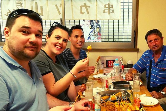 Osaka Food Tour: 13 Dishes at 5 Local Eateries - Five stop types you can expect in Shinsekai