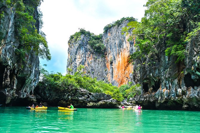 Phang Nga Bay Sea Cave Canoeing & James Bond Island by Big Boat - Hong Island canoeing: mangroves and limestone in a calmer mood