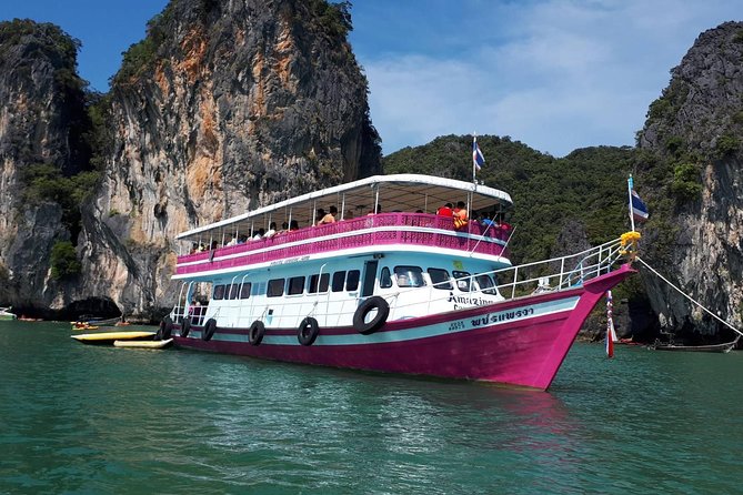 Phang Nga Bay Sea Cave Canoeing & James Bond Island by Big Boat - Lunch on the boat: better than you’d guess for a day trip