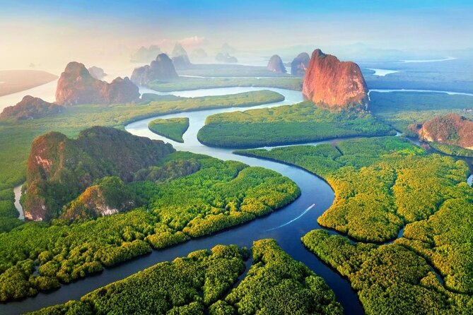 Phang Nga Bay Sea Cave Canoeing & James Bond Island by Big Boat - Panak Island caves: the canoe part people remember