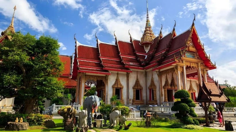 Phuket: Full Day City Tour with Night Market - Big Buddha Plans: Stunning When Accessible, Adjusted When Not